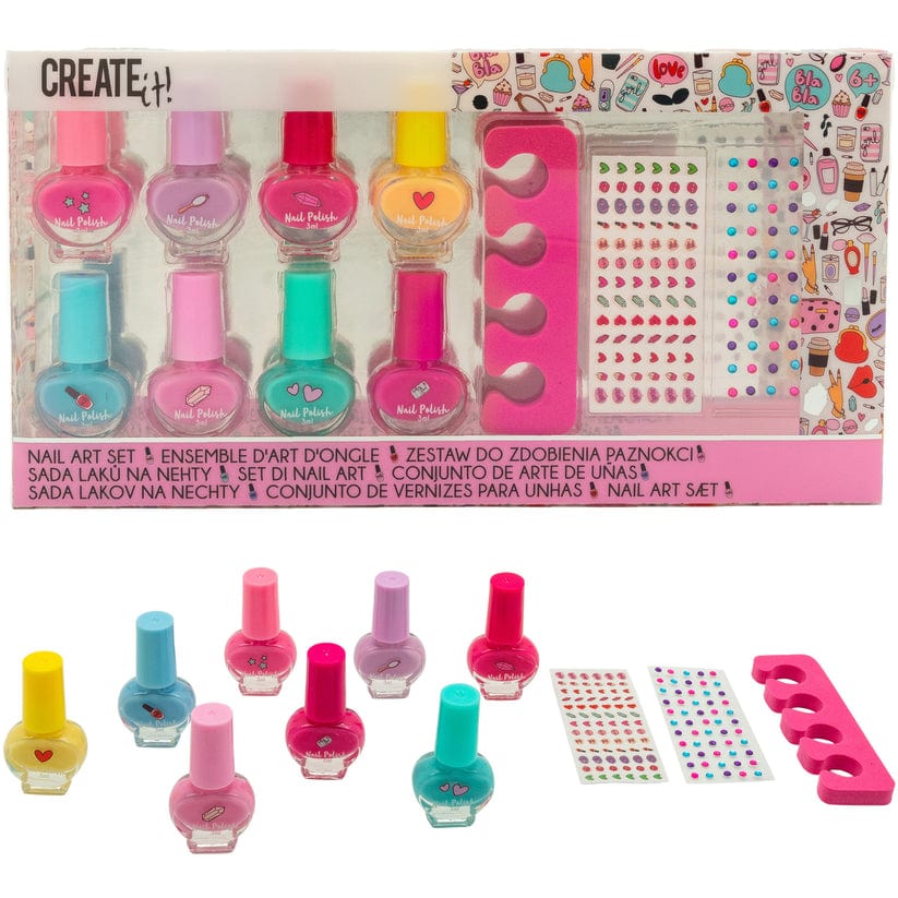 CREATE IT Juegos de roles Set de esmaltes y decoración para uñas - Create It! 84529V1