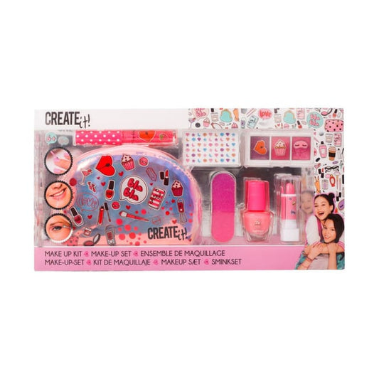 CREATE IT Juegos de roles Set de maquillaje con bolso - Create It! 84510