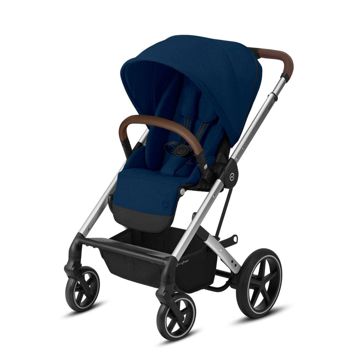 Cybex Coche Coche Balios S Lux  Slv Navy Blue + Aton 5+ Base CBX68391868752007