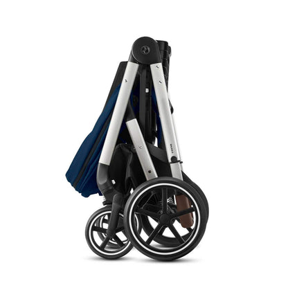 Cybex Coche Coche Balios S Lux  Slv Navy Blue + Aton 5+ Base CBX68391868752007