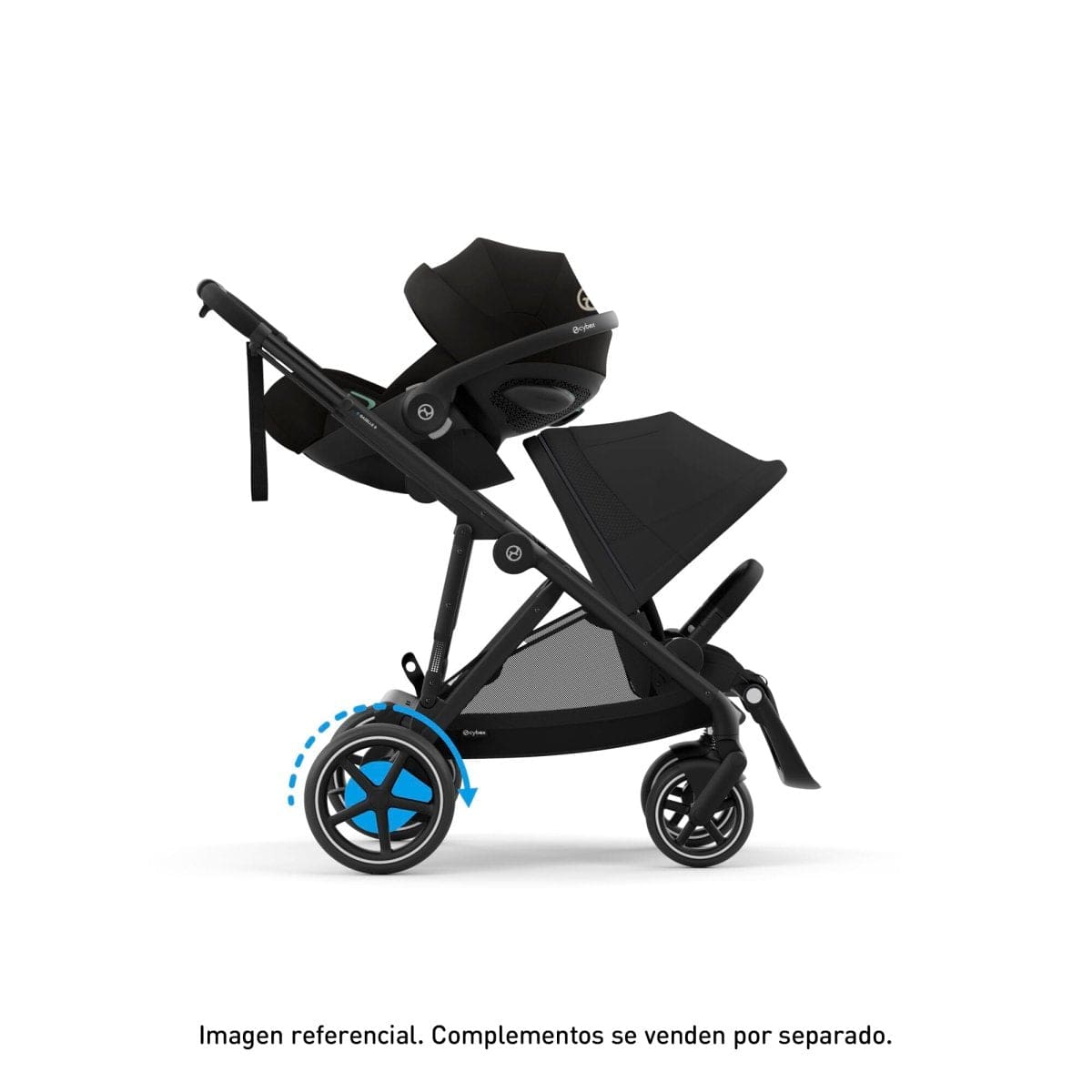 Cybex Coche Coche de paseo e-Gazelle BLK Moon Black - Cybex CBX524000517