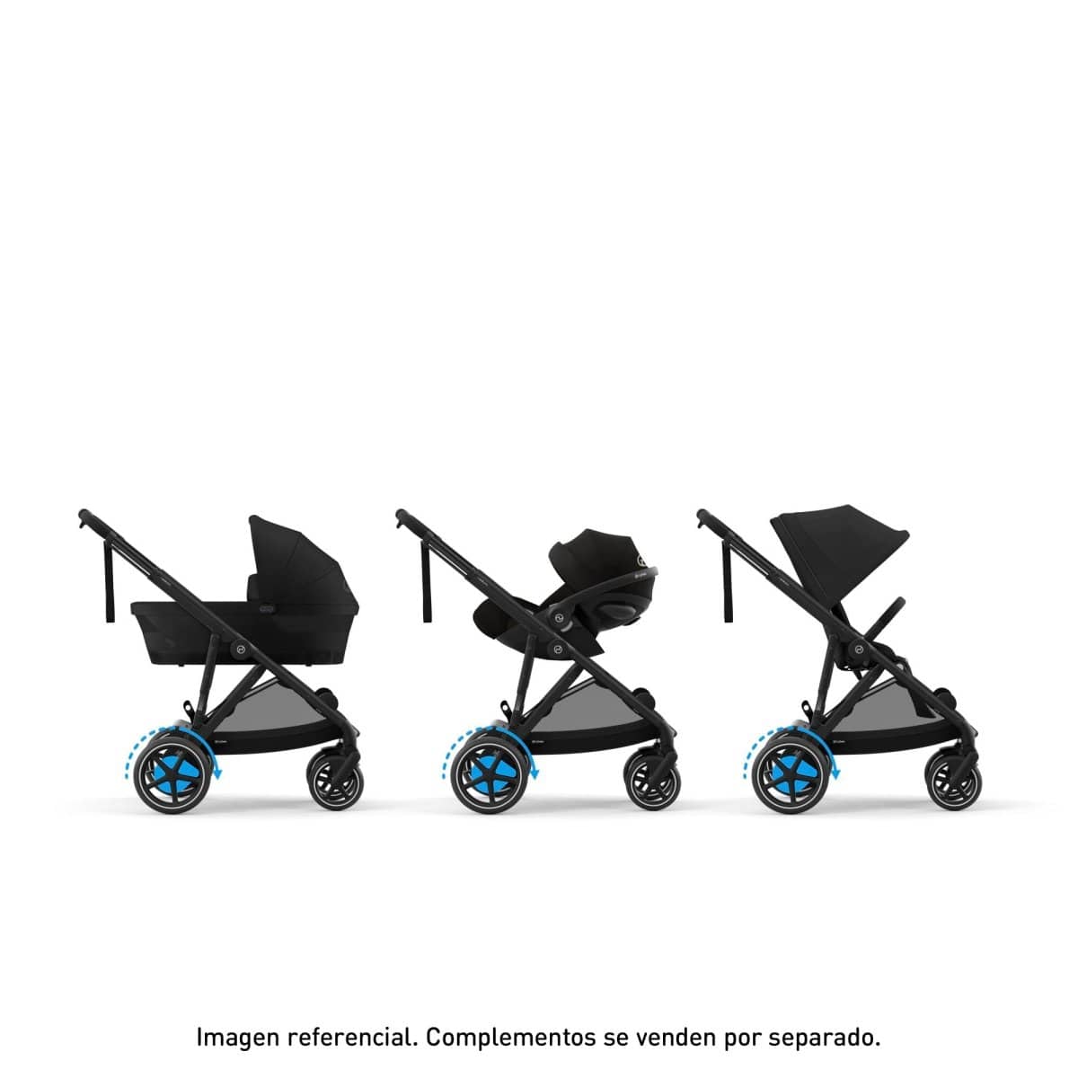 Cybex Coche Coche de paseo e-Gazelle BLK Moon Black - Cybex CBX524000517