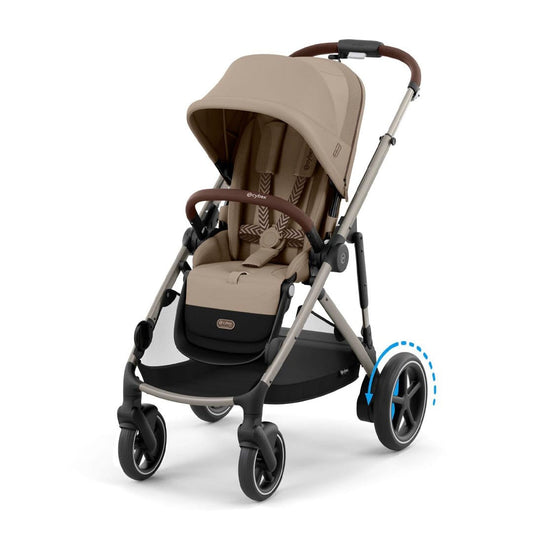 Cybex Coche Coche de paseo e-Gazelle S TPE Almond Beige - Cybex CBX524000547