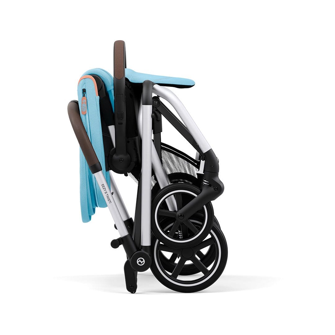 Cybex Coche Coche de paseo Eezy S Twist+ 2 SLV Beach Blue Turquesa 3.0 - Cybex CBX522001117
