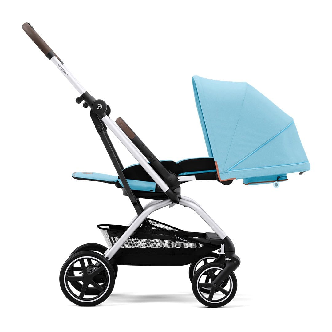 Cybex Coche Coche de paseo Eezy S Twist+ 2 SLV Beach Blue Turquesa 3.0 - Cybex CBX522001117