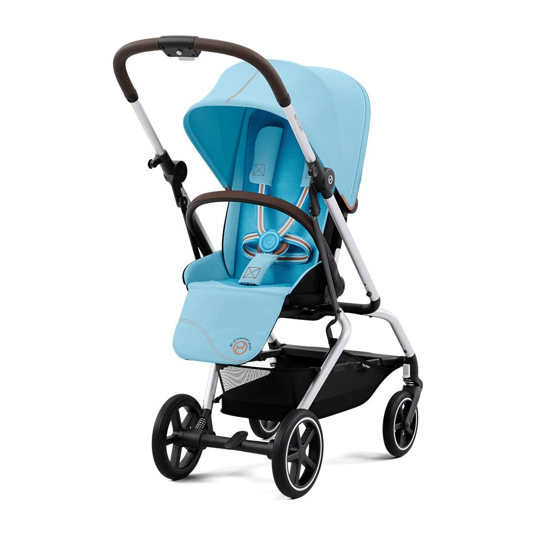 Cybex Coche Coche de paseo Eezy S Twist+ 2 SLV Beach Blue Turquesa 3.0 - Cybex CBX522001117