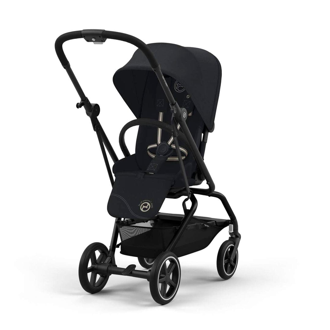 Cybex Coche Coche de paseo Eezy S Twist PL Blk  Magic Black - Cybex CBX524000087