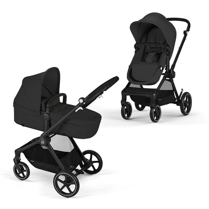 Cybex Coche Coche de Paseo EOS Lux 2 en 1 Moon Black CBX522004881
