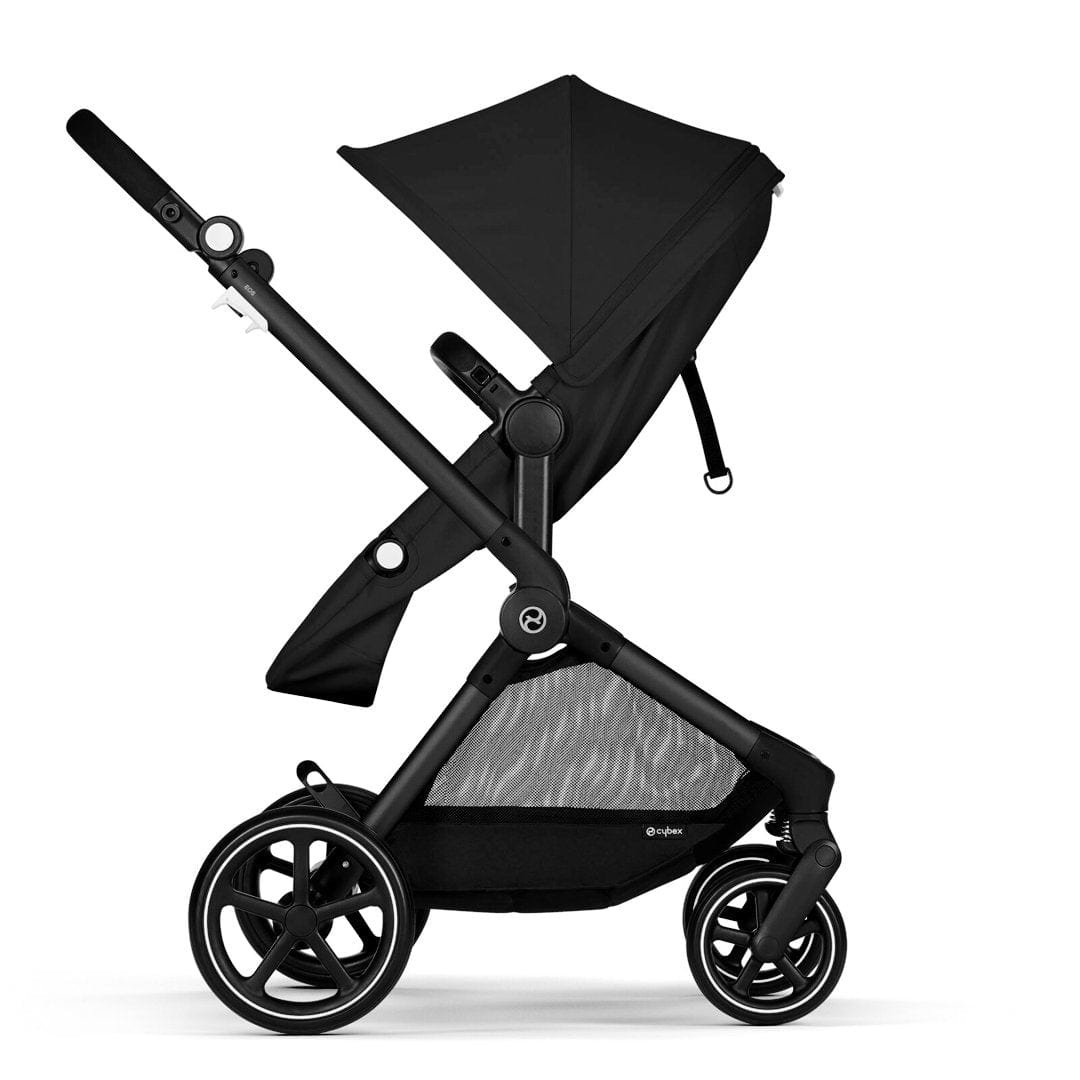Cybex Coche Coche de Paseo EOS Lux 2 en 1 Moon Black CBX522004881