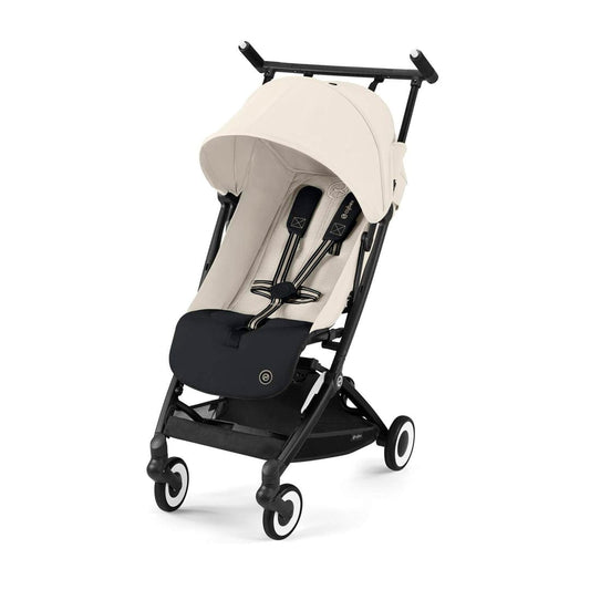 Cybex Coche Coche de paseo Libelle black canvas white- Cybex CBX524000271