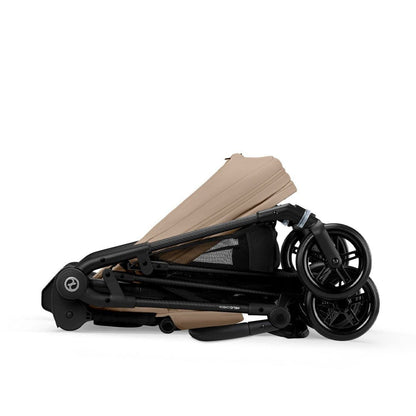 Cybex Coche Coche de paseo Melio Carbon Black Almond Beige - Cybex CBX525000011