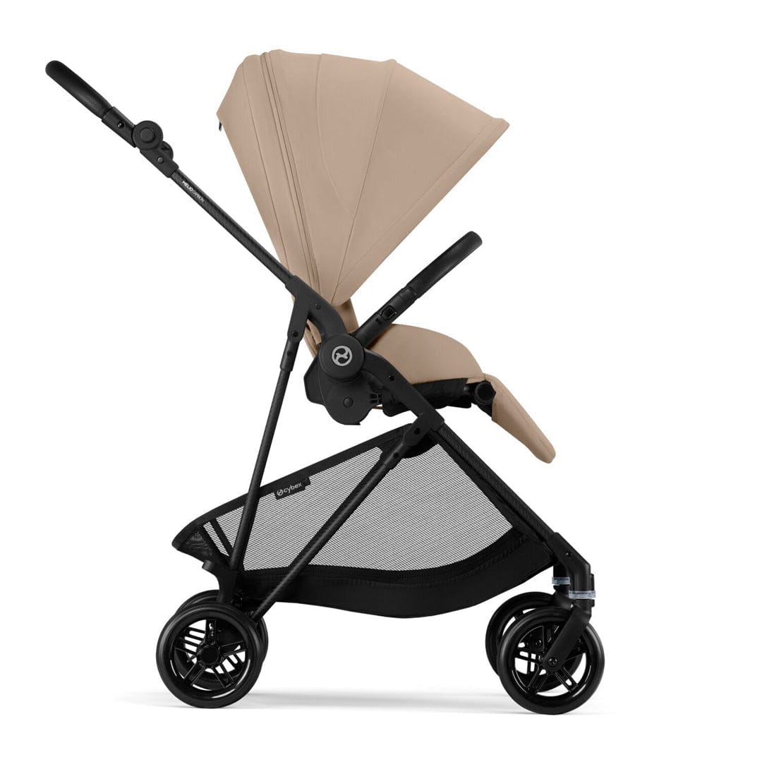 Cybex Coche Coche de paseo Melio Carbon Black Almond Beige - Cybex CBX525000011