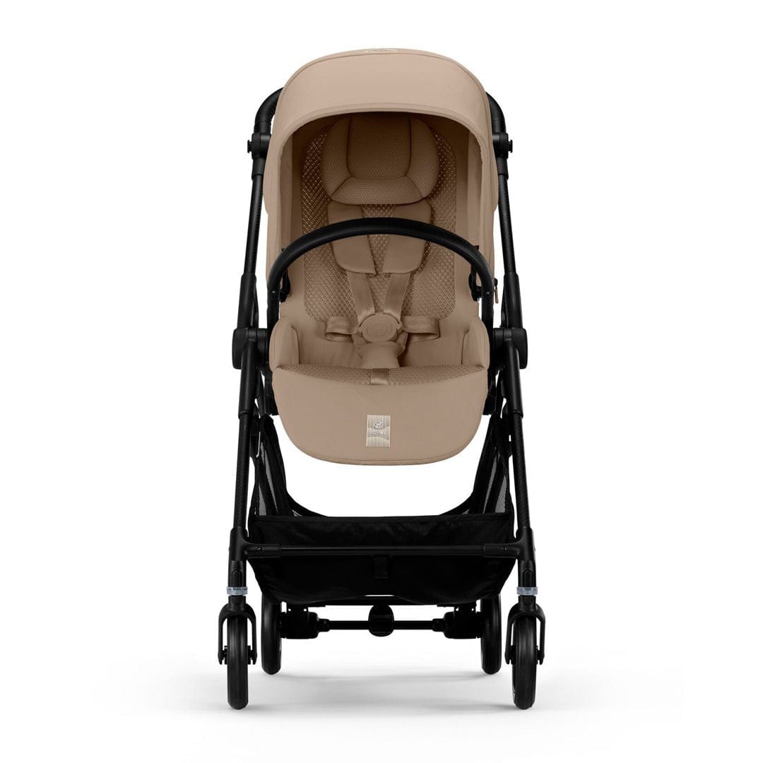 Cybex Coche Coche de paseo Melio Carbon Black Almond Beige - Cybex CBX525000011