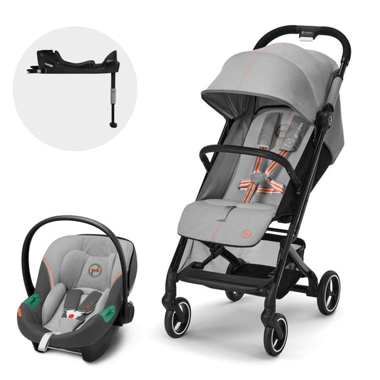 Cybex Coche Travel System Beezy + Base + Aton S2
