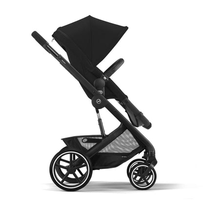 Cybex Coche Travel System Coche Balios 2 en 1 BLK Nebula Black + Aton 5 + Base CBX69091259788853