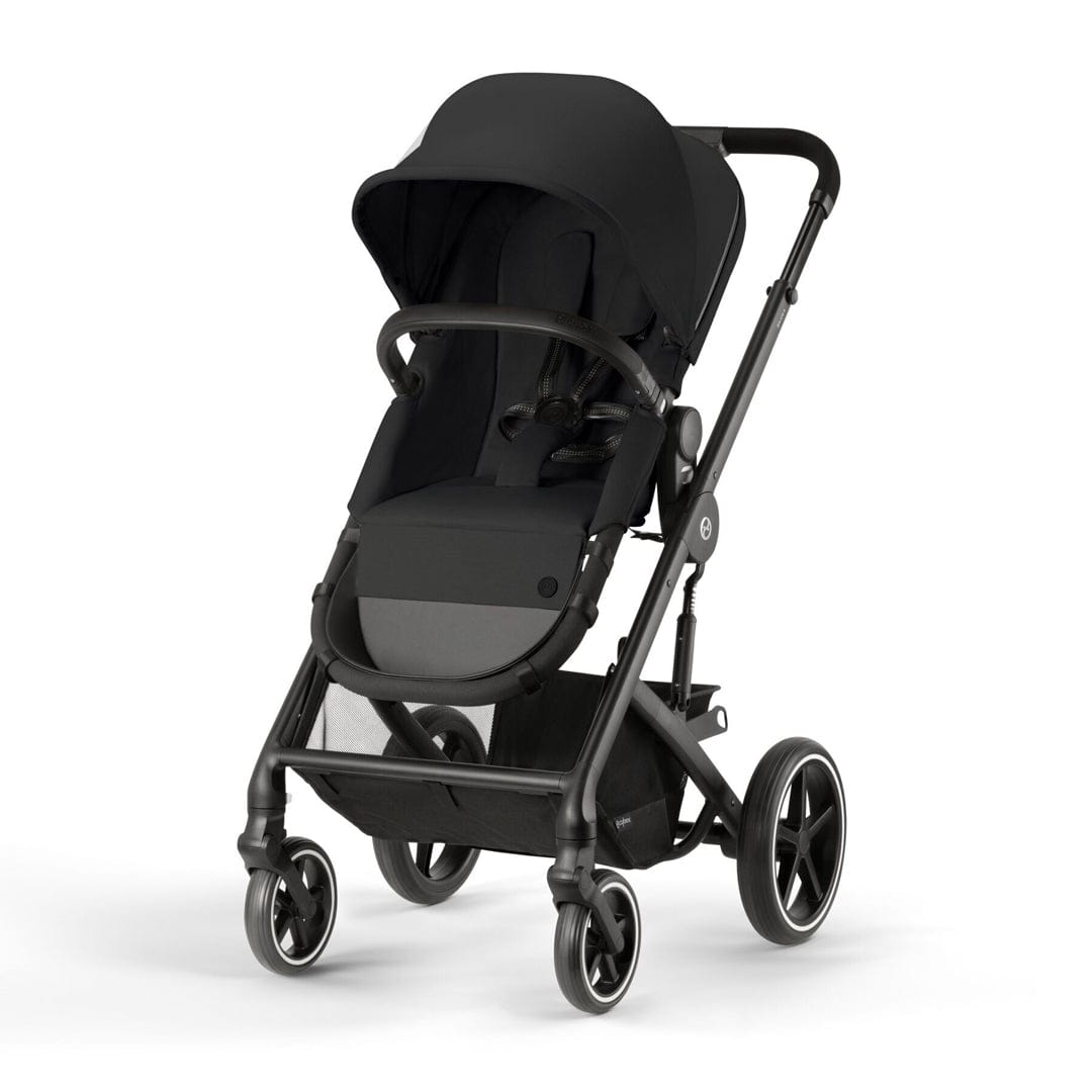 Cybex Coche Travel System Coche Balios 2 en 1 BLK Nebula Black + Aton B2 + Base CBX69091272227979