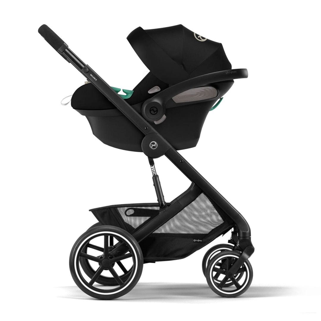 Cybex Coche Travel System Coche Balios 2 en 1 BLK Nebula Black + Aton B2 + Base CBX69091272227979