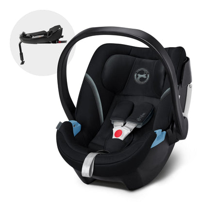 Cybex Coche Travel System Coche Balios S  Lux 3.0  SLV Lava Grey+ Aton 5+ Base CBX68452527317480