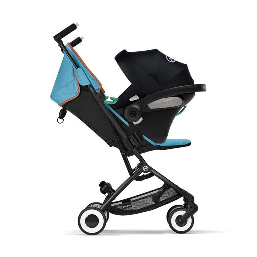 Cybex Coche Travel System Coche Beach Blue + Aton 5 + Base CBX1641239791616
