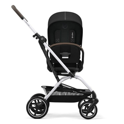 Cybex Coche Travel System Coche Compacto Eezy S TW PL SLV Moon Black + Aton B2 + Base CBX66662614681278
