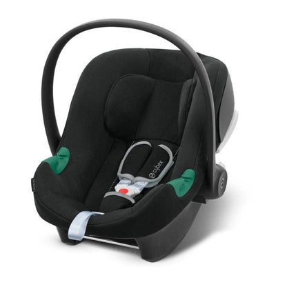 Cybex Coche Travel System Coche Compacto Eezy S TW PL SLV Moon Black + Aton B2 + Base CBX66662614681278