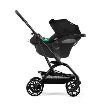 Cybex Coche Travel System Coche Compacto Eezy S TW PLUS BLK Moon Black+ Aton S2 + Base CBX66446645668065
