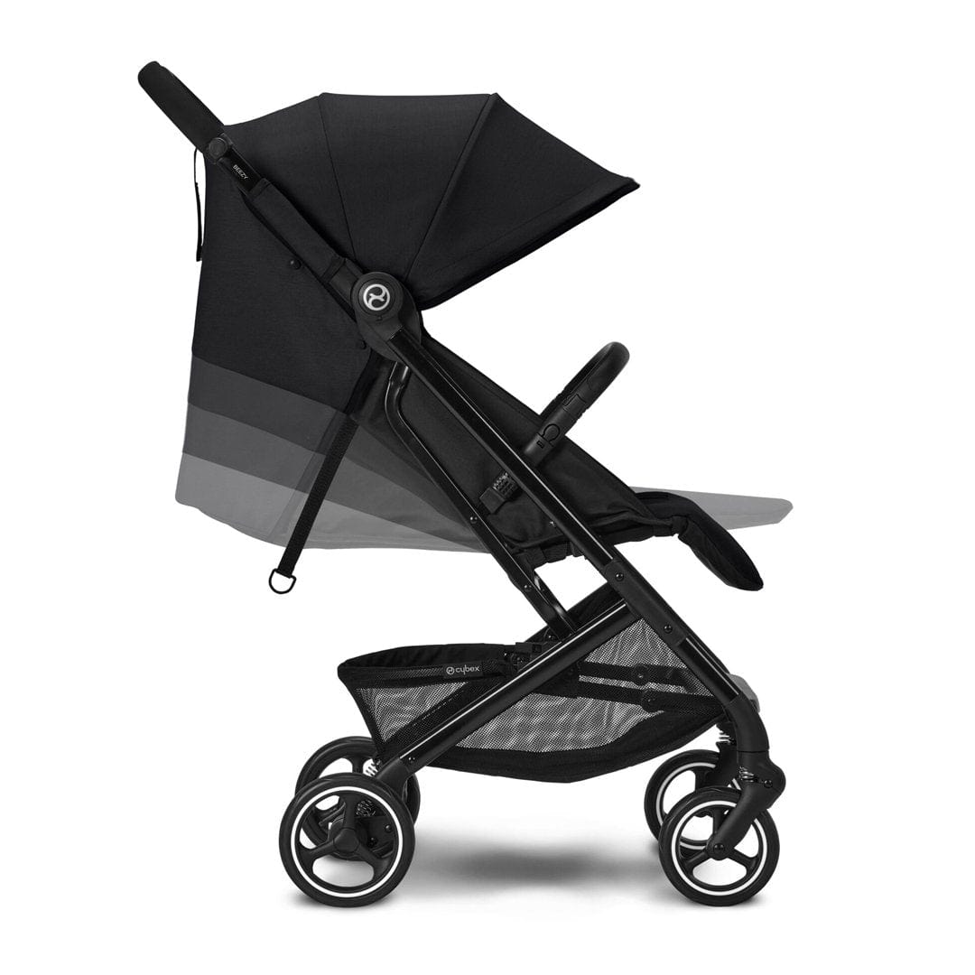Cybex Coche Travel System Coche de paseo Beezy Blk Moon Black Aton B2 + Base CBX70007161006456