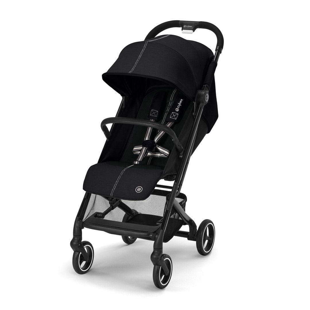 Cybex Coche Travel System Coche de paseo Beezy Blk Moon Black Aton S2 + Base CBX70007180445734