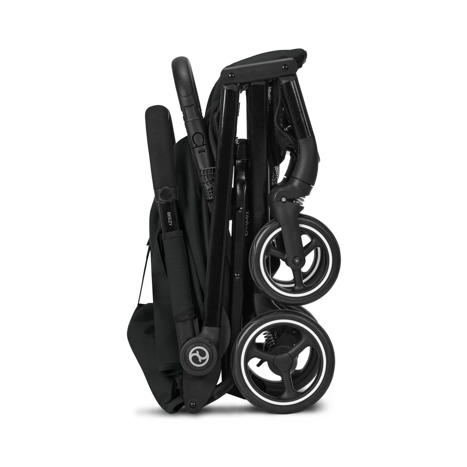 Cybex Coche Travel System Coche de paseo Beezy Blk Moon Black Aton S2 + Base CBX70007180445734