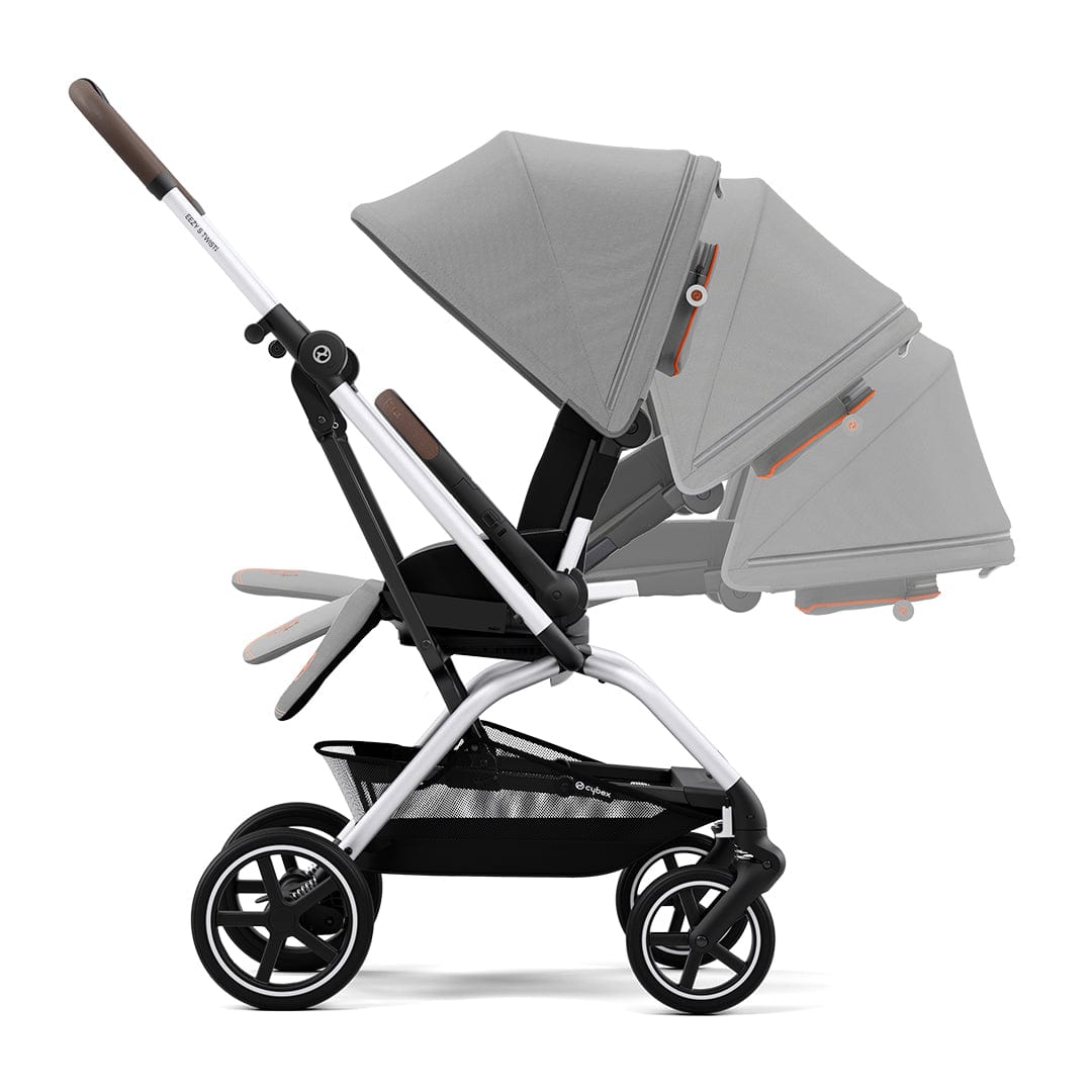 Cybex Coche Travel System Coche Eezy S twist+ SLV lava grey + Aton B2 + Base CBX66914561704464