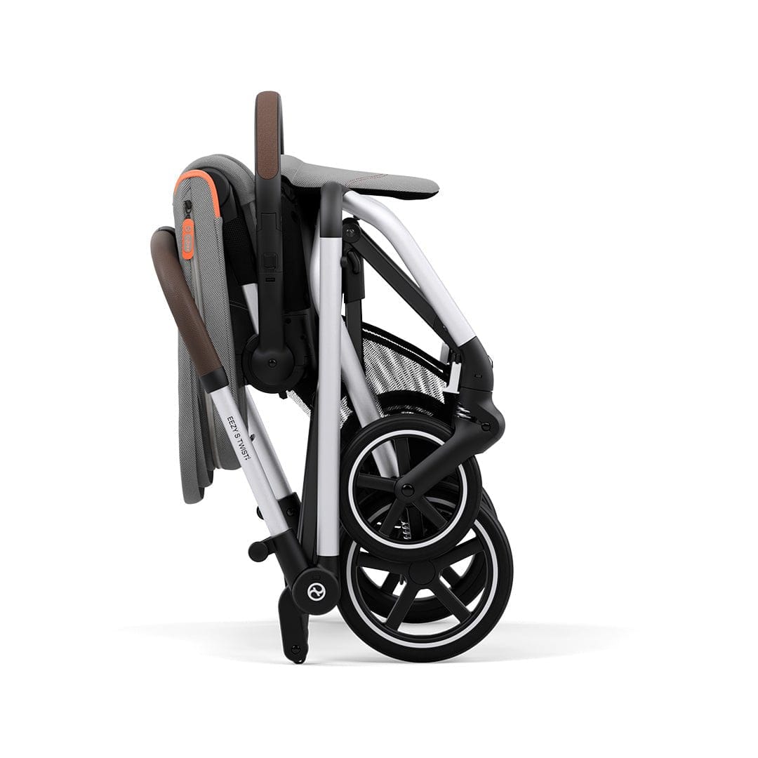 Cybex Coche Travel System Coche Eezy S twist+ SLV lava grey + Aton S2 + Base CBX66800476544746
