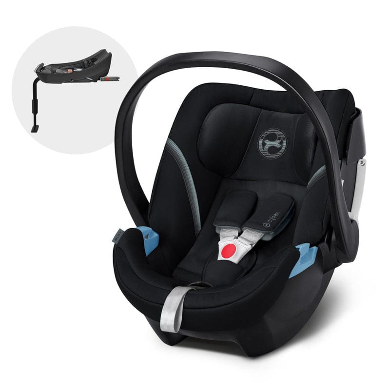 Cybex Coche Travel System Coche Gazelle  BLK Moon Black+ Aton 5 + Base CBX68486269807275