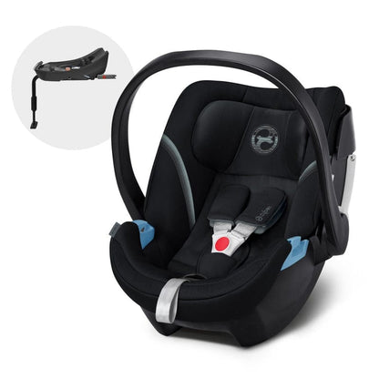 Cybex Coche Travel System Coche Gazelle  BLK Moon Black+ Aton 5 + Base CBX68486269807275