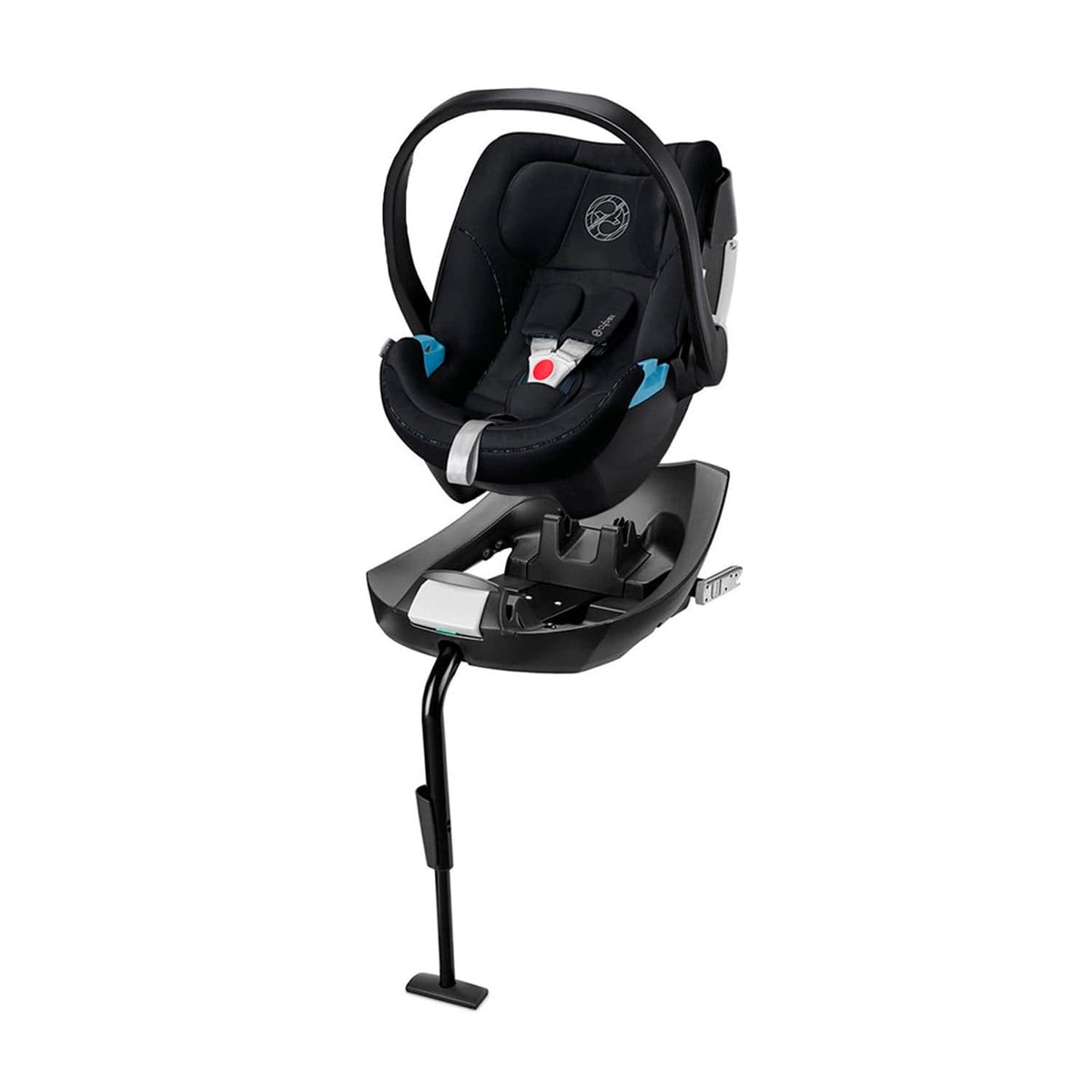 Cybex Coche Travel System coche Orfeo SLV Moon Black + Aton 5 + Base CBX69360077938969