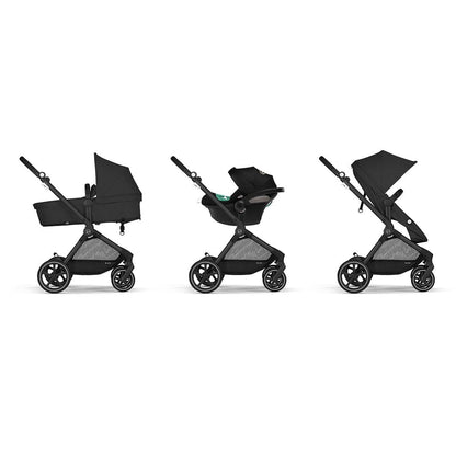 Cybex Coche Travel System EOS Lux 2 en 1 MB + Aton B2 + Base CBX70318326422453