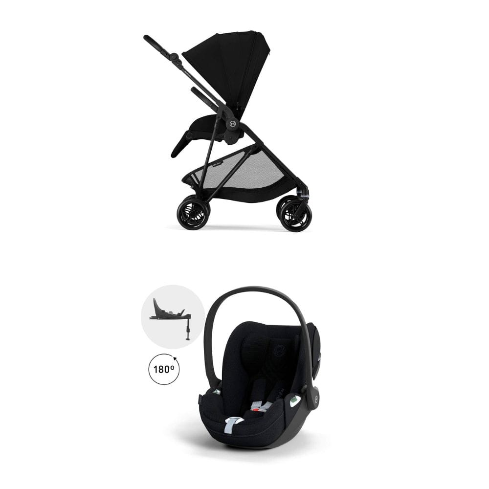 Cybex Coches Travel System Arma tu Pack Coche Melio con Silla nido para auto Cloud T - Cybex