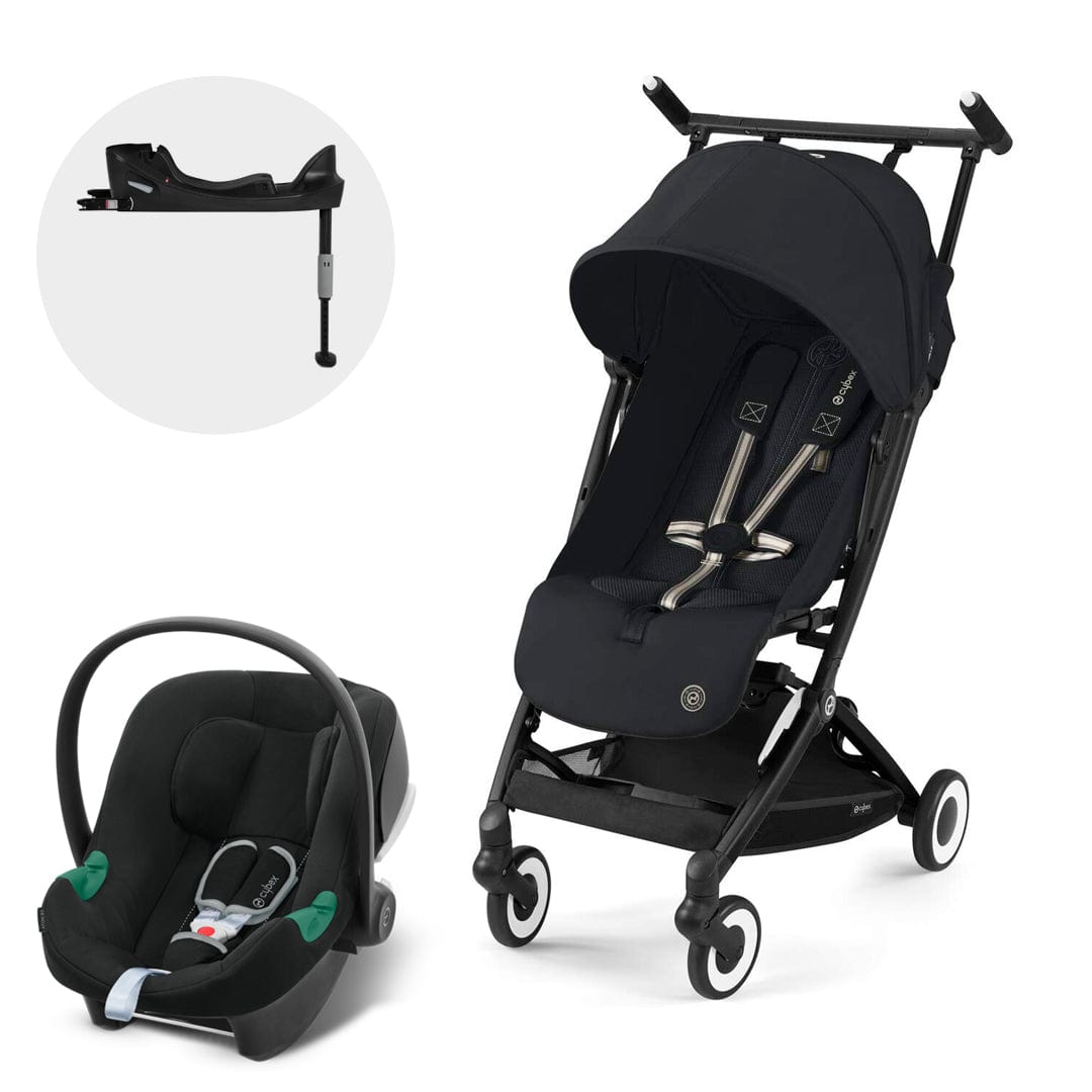 Cybex Coches Travel System Travel system coche Libelle magic black + aton B2 + Base CBX72598942824267