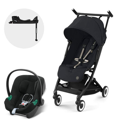 Cybex Coches Travel System Travel system coche Libelle magic black + aton B2 + Base CBX72598942824267