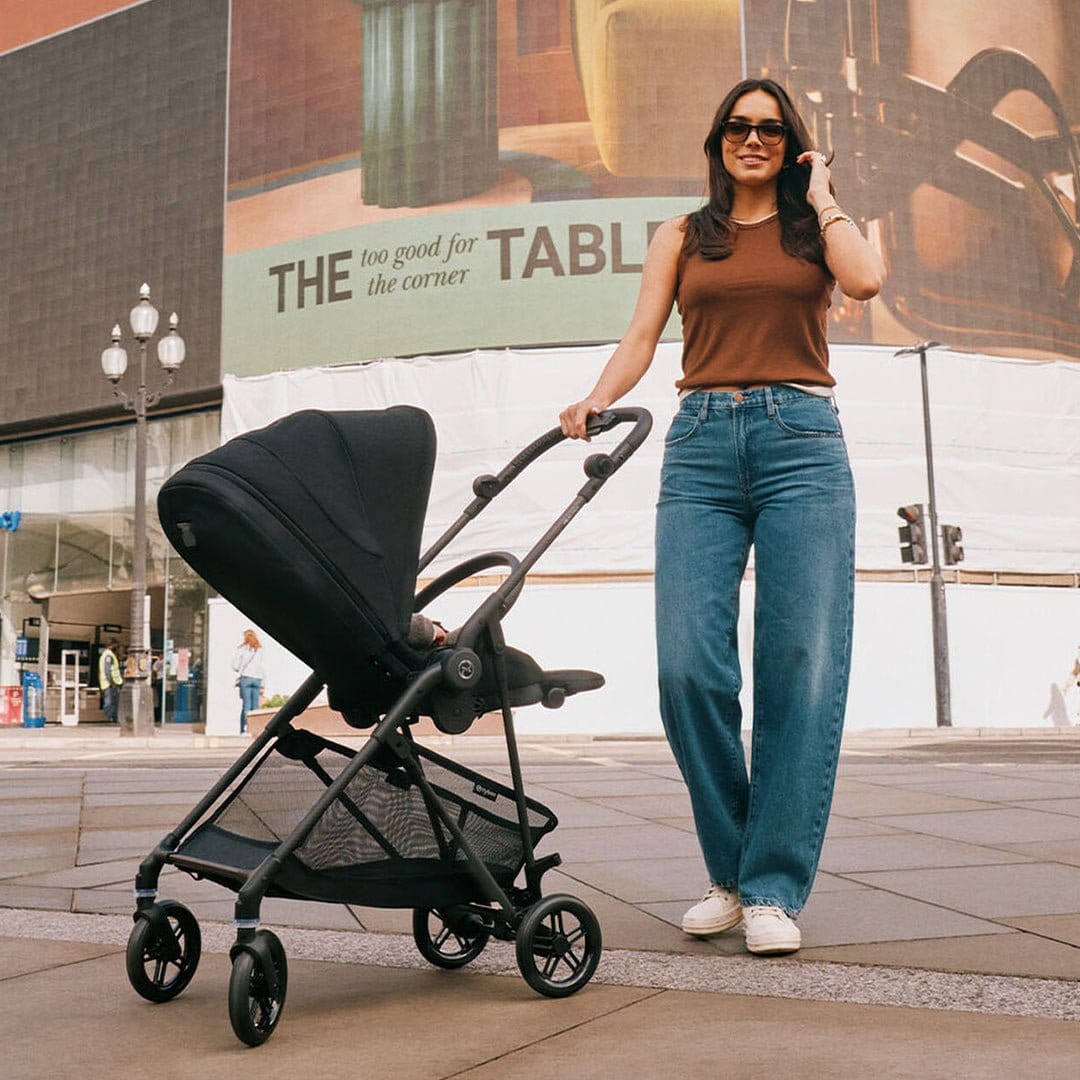 Cybex Coches Travel System Travel System Coche Melio Carbon MB + Aton G + Base - Cybex CBX76962503641795
