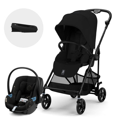 Cybex Coches Travel System Travel System Coche Melio Carbon MB + Aton G + Base - Cybex CBX76962503641795