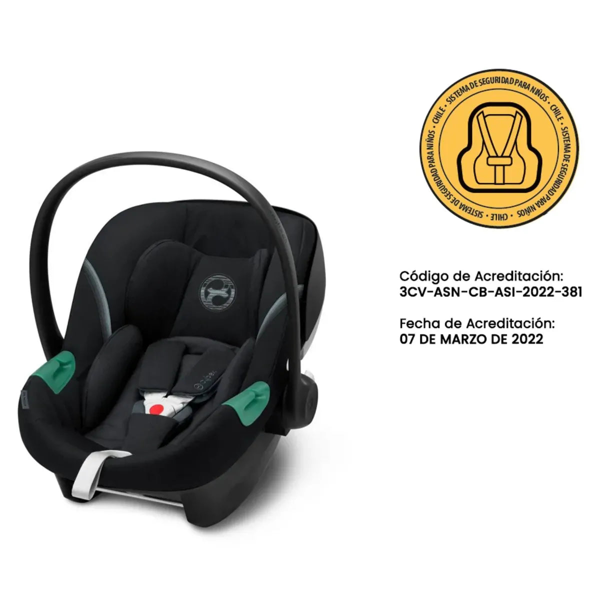 Cybex Coches Travel System Travel System Coche Melio Carbon MB + Aton S2 + Base - Cybex CBX76962450730267