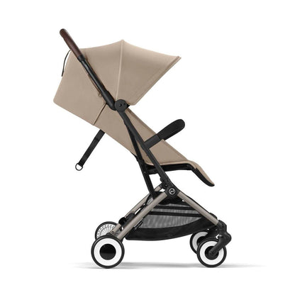 Cybex Coches Travel System Travel System coche Orfeo TPE Almond Beige + Aton S2 + Base - Cybex CBX73385517931414