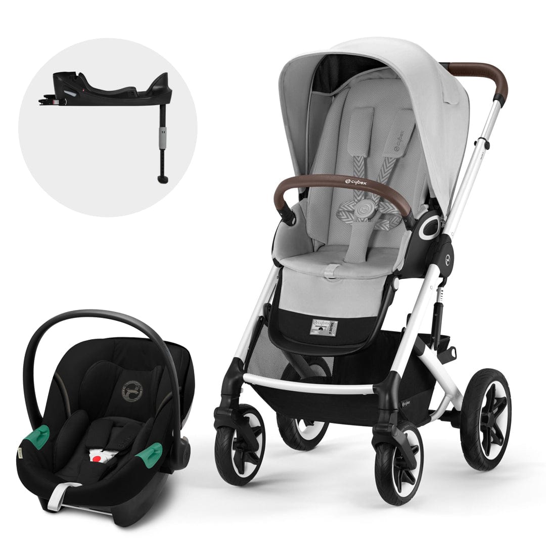 Cybex Coches Travel System Travel System Talos S Lux 2.0 SLV Lava Grey + Aton S2 - Cybex CBX68149707769046