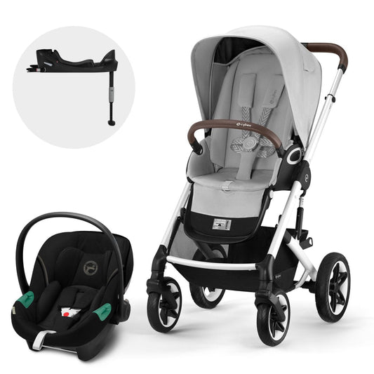 Cybex Coches Travel System Travel System Talos S Lux 2.0 SLV Lava Grey + Aton S2 - Cybex CBX68149707769046
