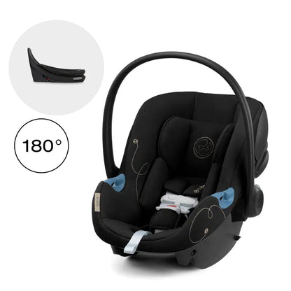 Cybex Seguridad Silla de bebes para Auto Nido Aton G SWIVEL 180° + Base CBX522004167
