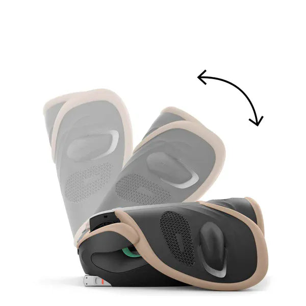 Cybex Silla de auto convertible Silla de auto Butaca Solution G2-Fix  Plus Almond Beige- Cybex CBX524000685