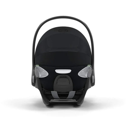 Cybex Silla de auto huevito Silla de auto nido Cloud T + Base T  i-Size Sepia Black PLUS - Cybex CBX523000345