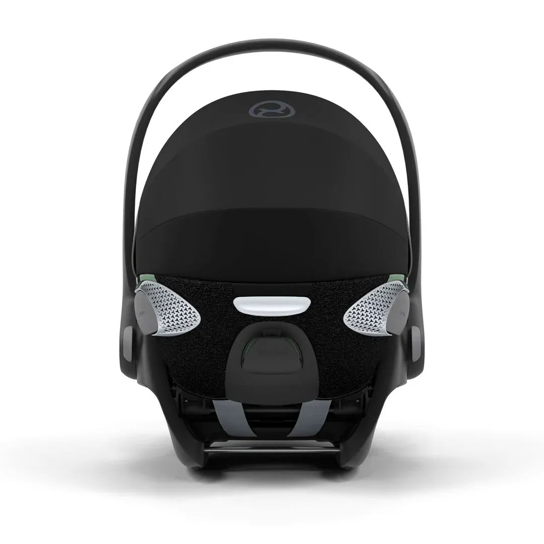 Cybex Silla de auto huevito Silla de auto nido Cloud T + Base T  i-Size Sepia Black PLUS - Cybex CBX523000345
