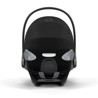 Cybex Silla de auto huevito Silla de auto nido Cloud T + Base T  i-Size Sepia Black PLUS - Cybex CBX523000345