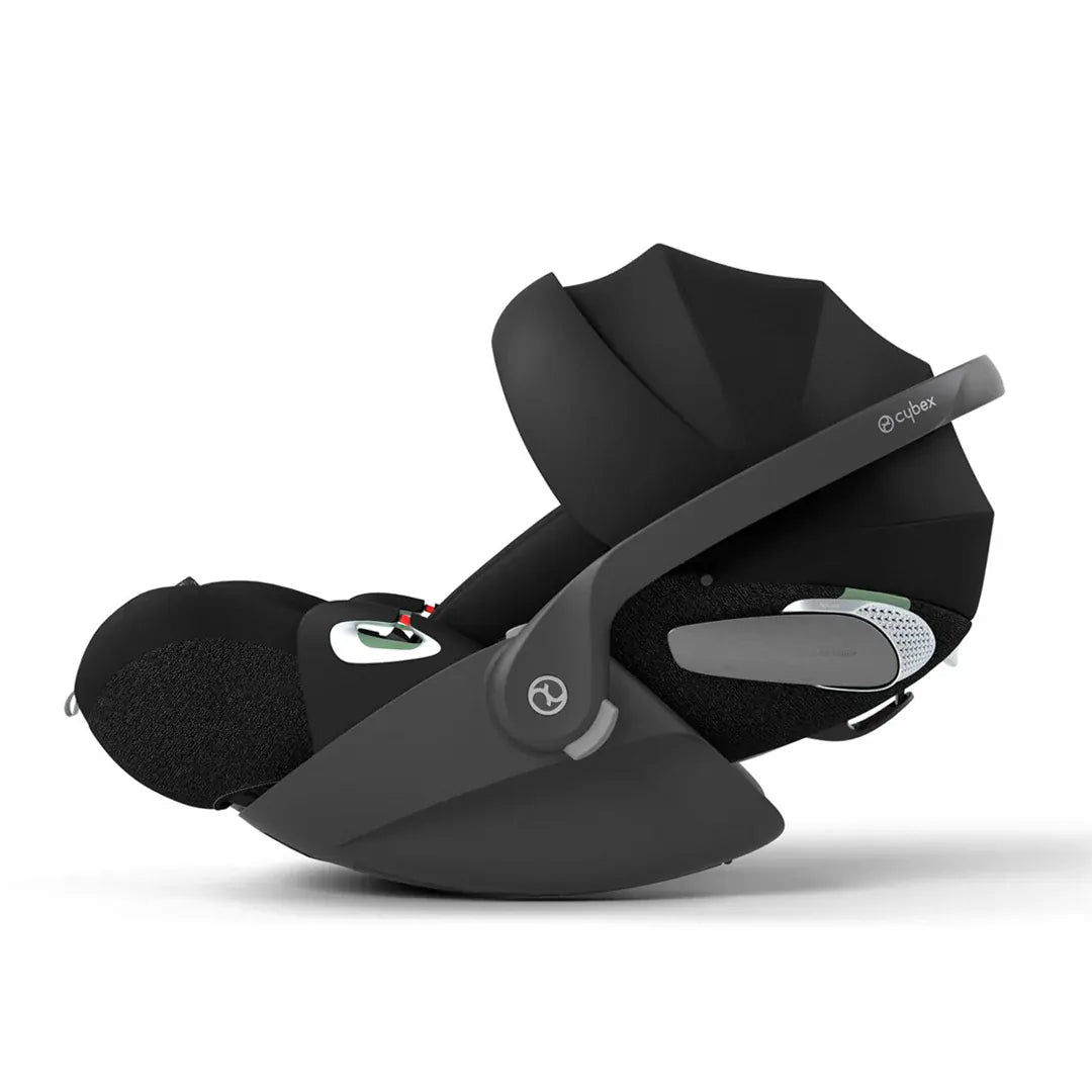 Cybex Silla de auto huevito Silla de auto nido Cloud T + Base T  i-Size Sepia Black PLUS - Cybex CBX523000345
